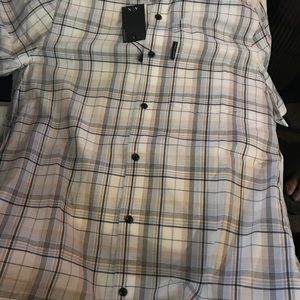 Brand new armani shirts, sandals,caps